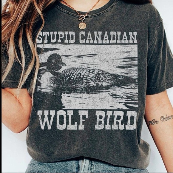 Florence and Dots Tops - NWT “The Loon” IYKYK Graphic Short Sleeve Tee - Black